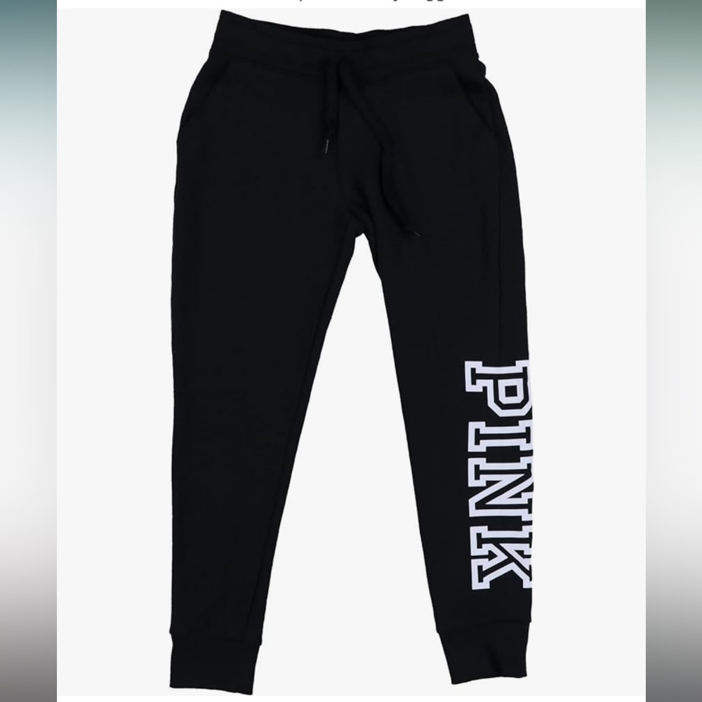 Victoria’s Secret Pink Logo Sweatpants - Picture 1 of 5